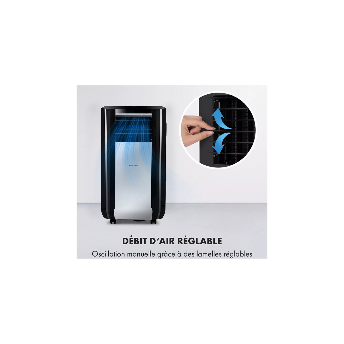 KLARSTEIN Max Breeze Aire acondicionado inteligente - Negro – imagen 4