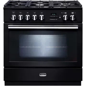 Cocina de gas FALCON PROFESSIONAL +FXP 90 Mixta NEGRO BRILLANTE – imagen 2