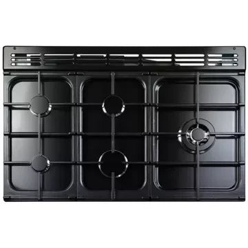 Cocina de gas FALCON PROFESSIONAL +FXP 90 Mixta NEGRO BRILLANTE – imagen 3