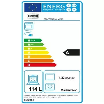 Cocina de gas FALCON PROFESSIONAL +FXP 90 Mixta NEGRO BRILLANTE – imagen 9