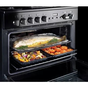 Cocina de gas FALCON PROFESSIONAL +FXP 90 Mixta NEGRO BRILLANTE – imagen 15