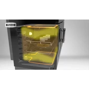 Cocina de gas FALCON PROFESSIONAL +FXP 90 Mixta NEGRO BRILLANTE – imagen 16
