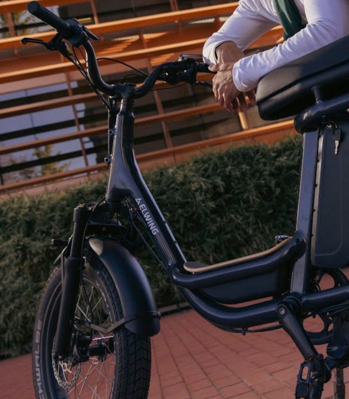 Bicicleta eléctrica Elwing Ritmic Duo 2025 gris antracita – imagen 2