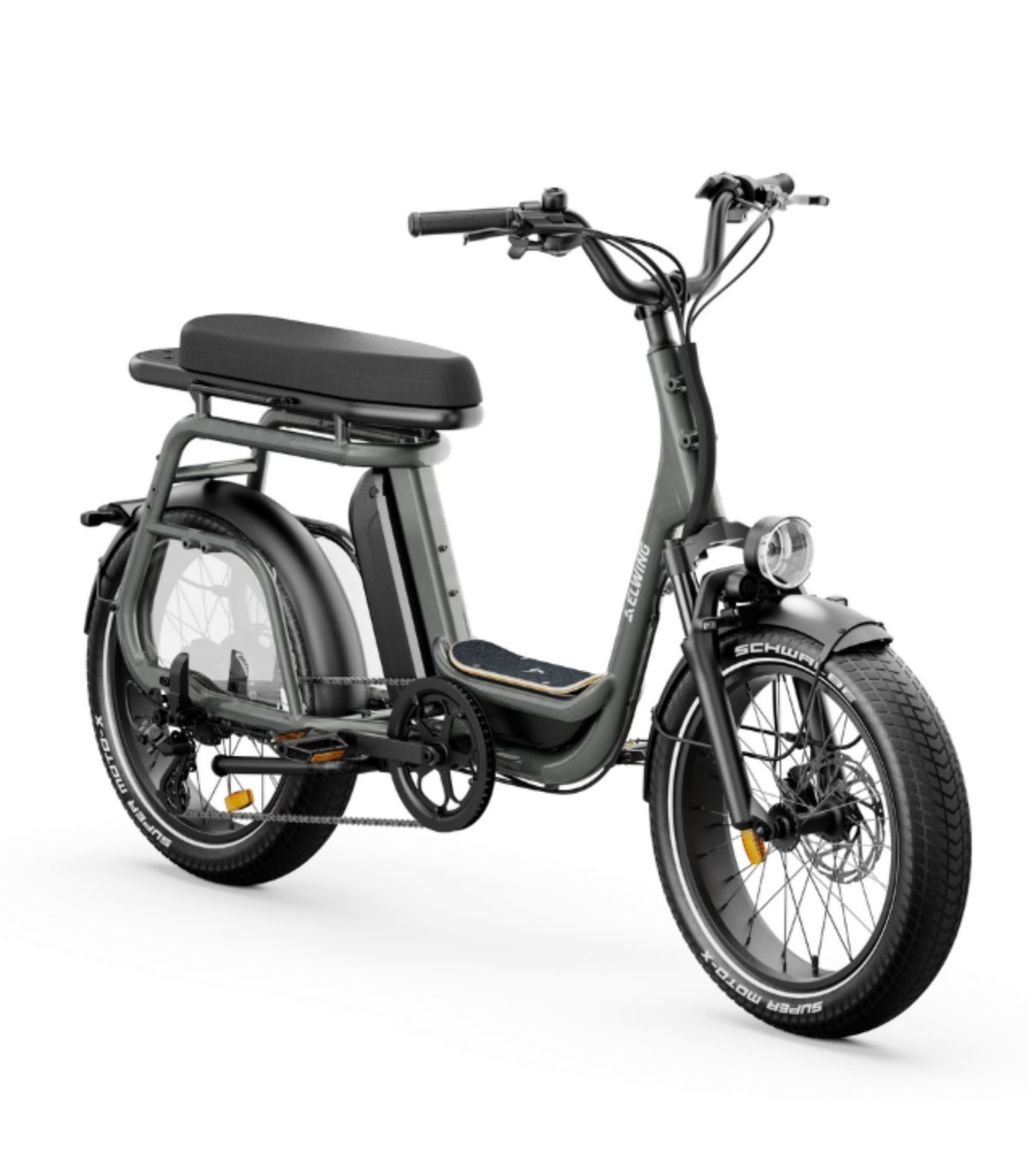 Bicicleta eléctrica Elwing Ritmic Duo 2025 gris antracita – imagen 1